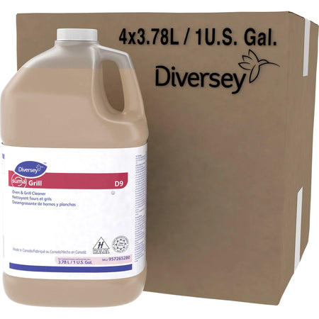 Diversey Suma Oven/Grill Cleaner: Heavy Duty 128 fl oz - Ready-To-Use - Specialty Cleaners