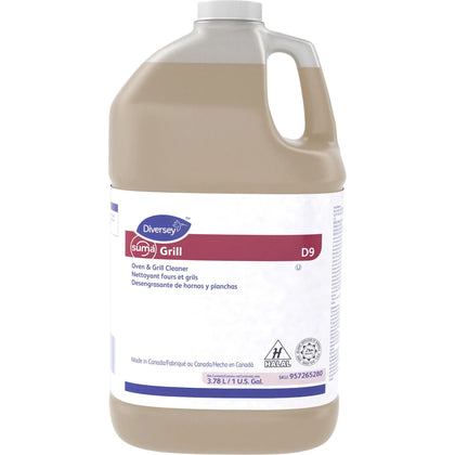 Diversey Suma Oven/Grill Cleaner: Heavy-Duty Liquid for Oil Carbon and Grease Removal - Specialty Cleaners