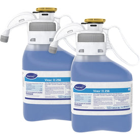 Diversey Virex II 256 Disinfectant Cleaner - Minty Scent - 47.3 fl oz - 2/Carton - Disinfectants