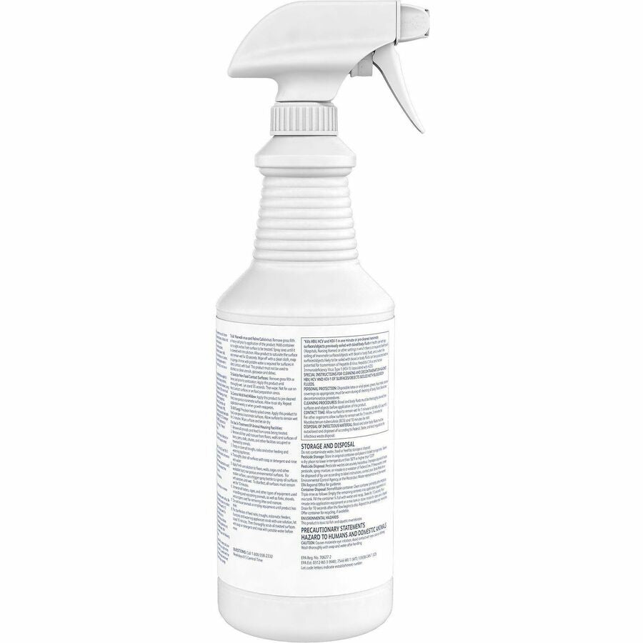 Diversey Virex Tb RTU Disinfectant Cleaner - Rear