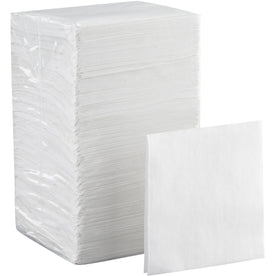 Dixie Beverage Napkin: 1/4-Fold 1 Ply 9.50’’ x White - 500/Pack - Napkins