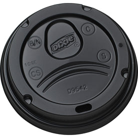 Dixie Dome Black Hot Cup Lids - 100/Pack - 10 Carton - Cups
