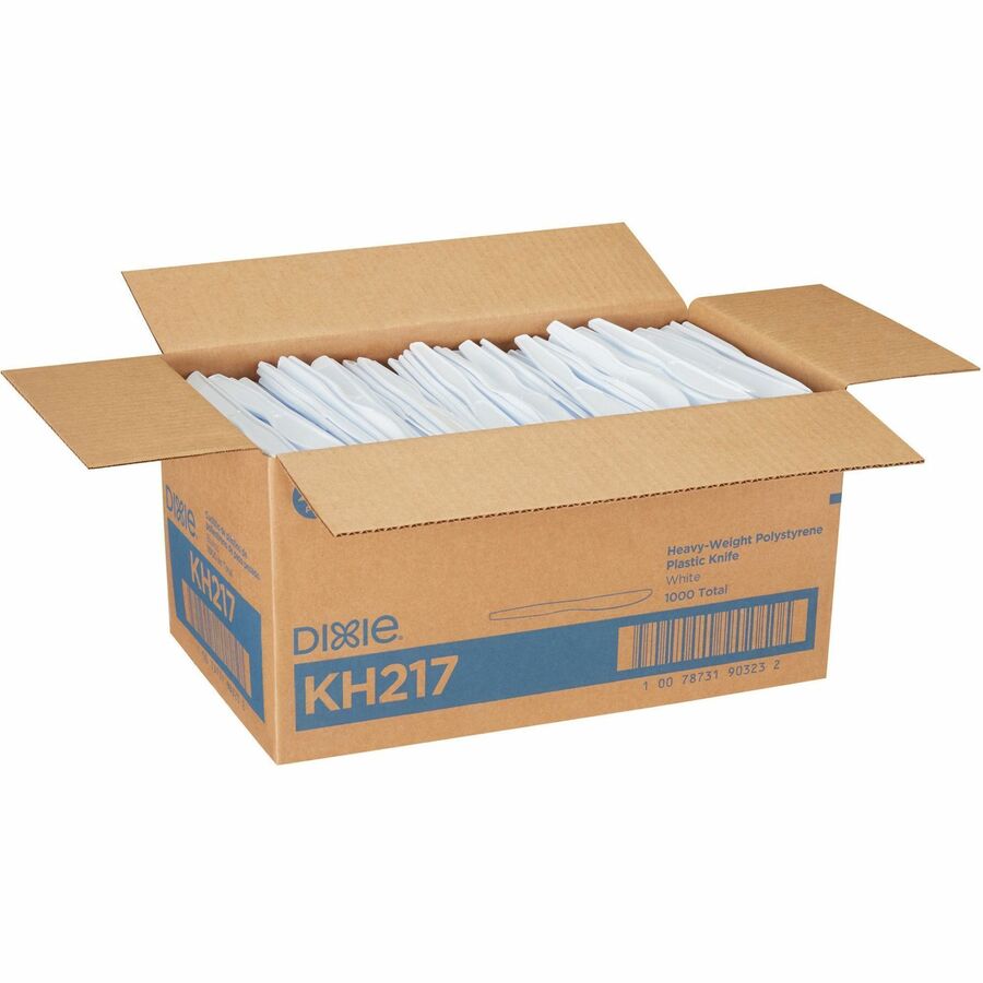 Dixie Heavyweight Disposable Knives by GP Pro - Top