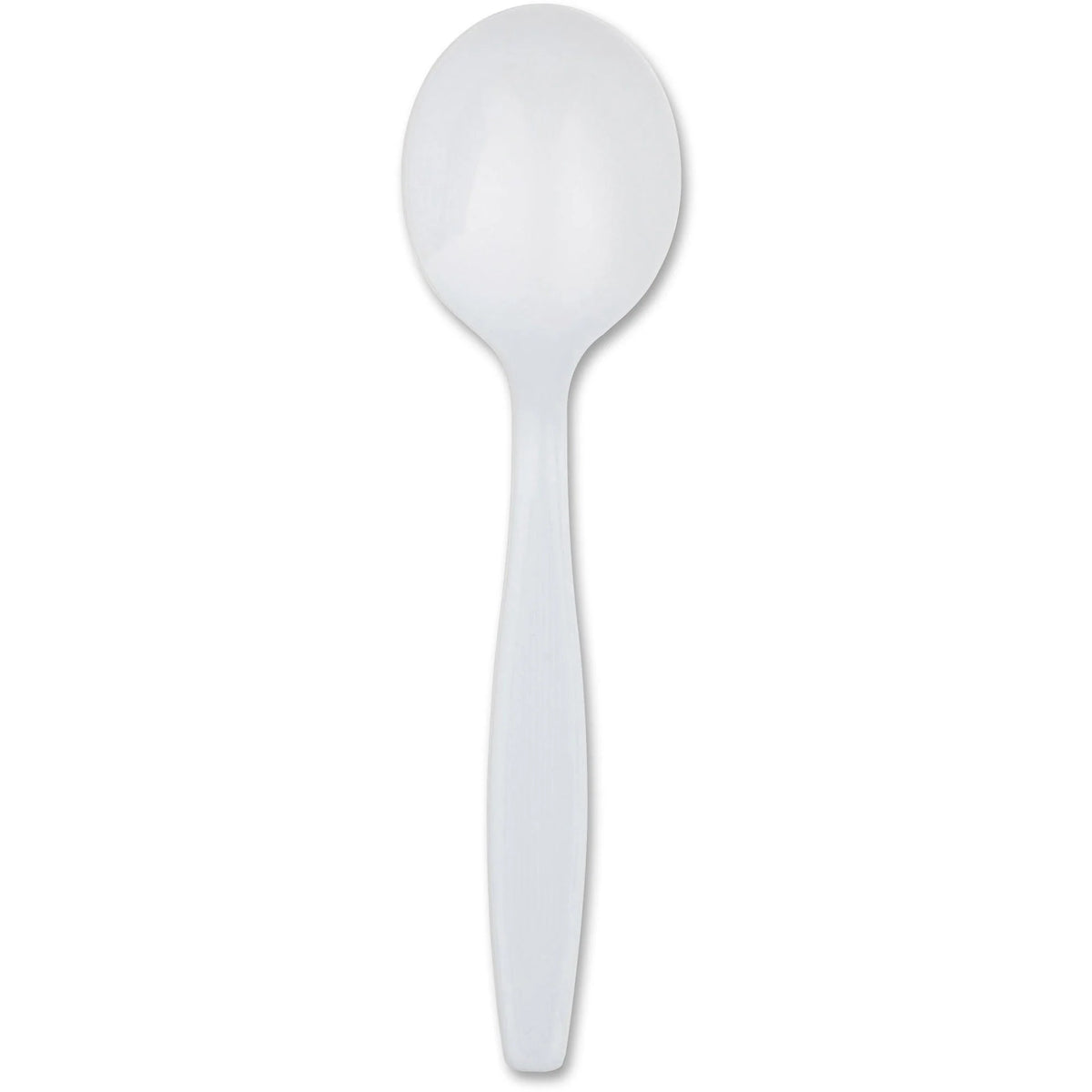 Dixie Heavyweight Disposable Soup Spoons: White 1000/Carton - Cutlery