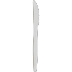 Dixie Medium-weight Disposable Knives - White - 1000 - Cutlery