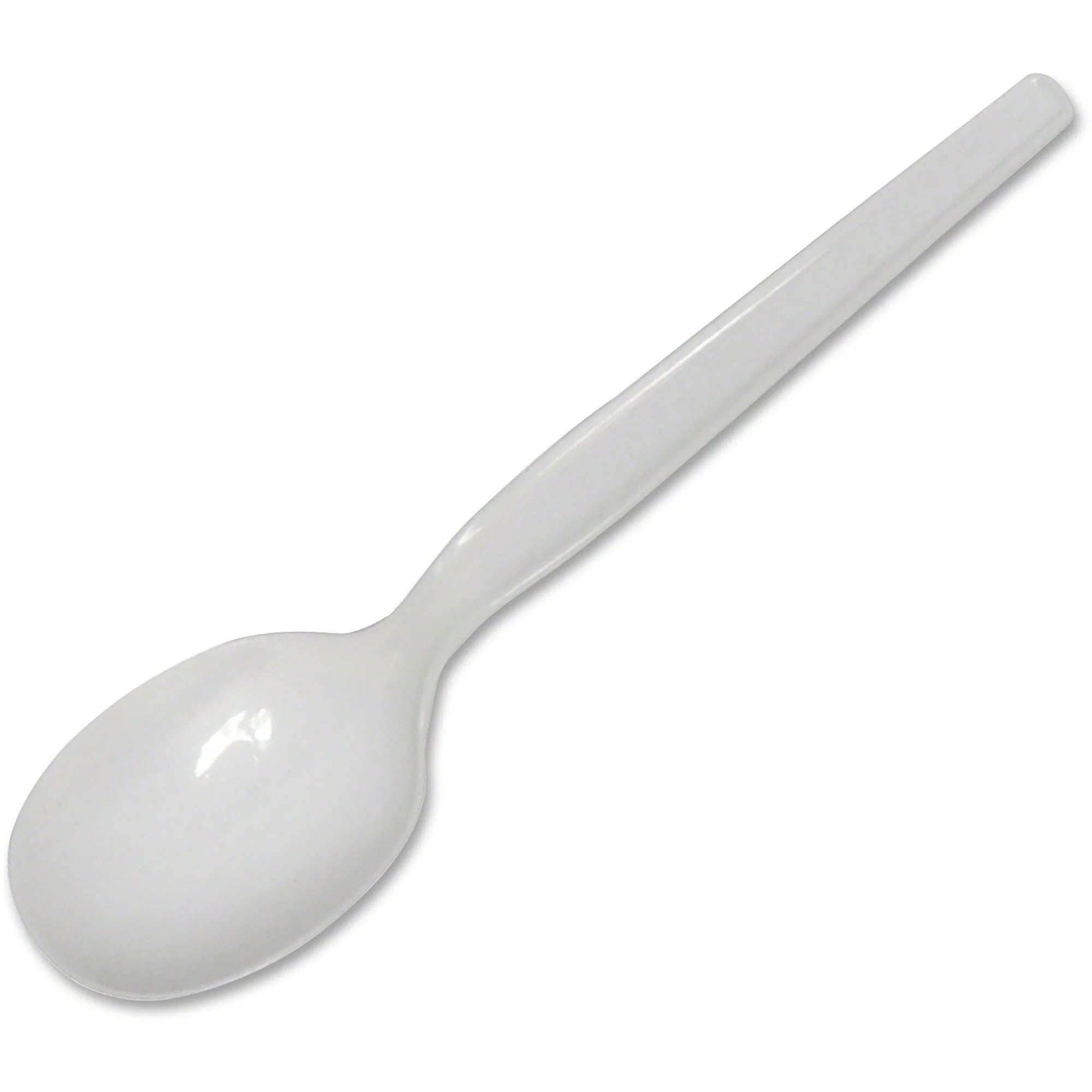 Dixie Medium-weight Disposable Soup Spoons: Convenient 1000-Count Carton - Cutlery