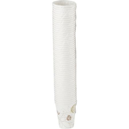 Dixie Pathways 12 oz Paper Hot Cups By GP Pro - fl - White - Drink - 50 / Pack