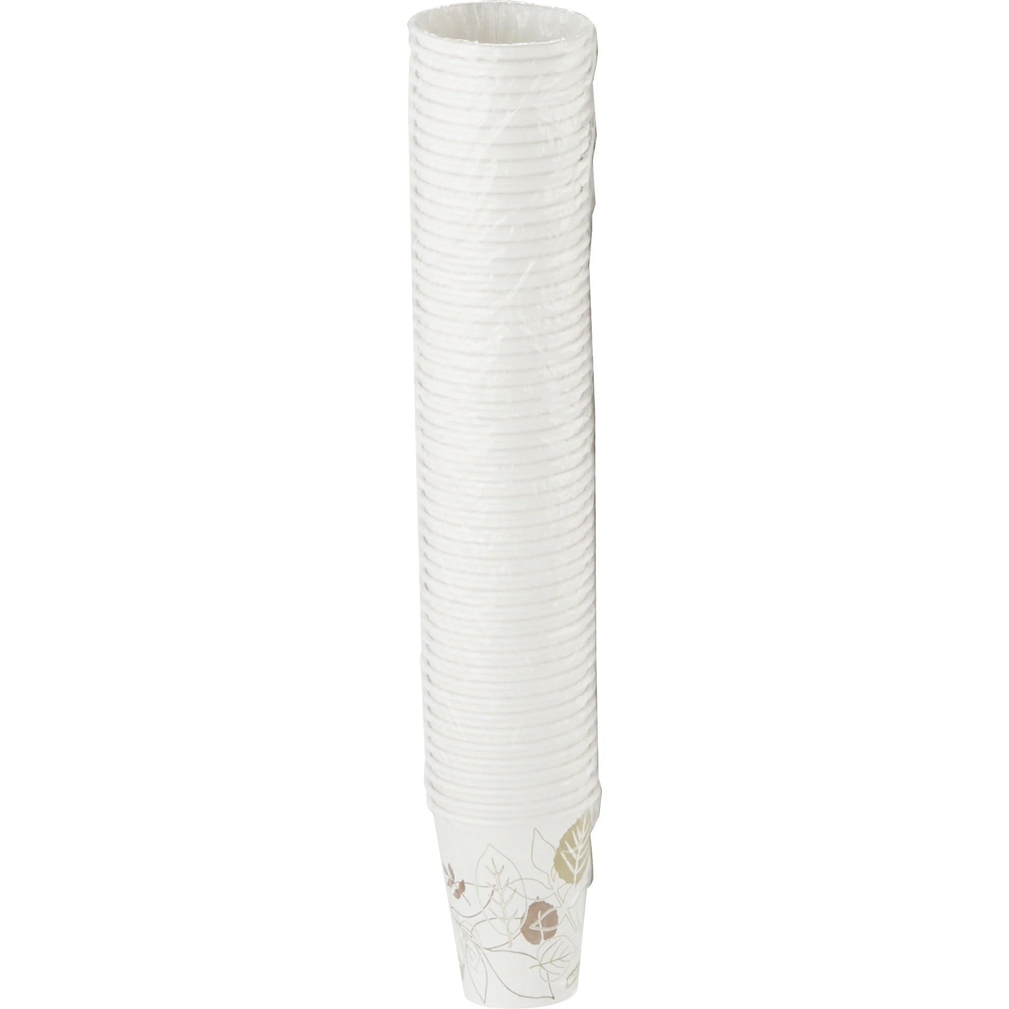 Dixie Pathways 12 oz Paper Hot Cups: White 50-Pack - Cups