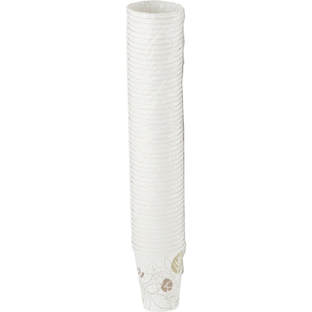 Dixie Pathways 12 oz Paper Hot Cups: White 50-Pack - Cups
