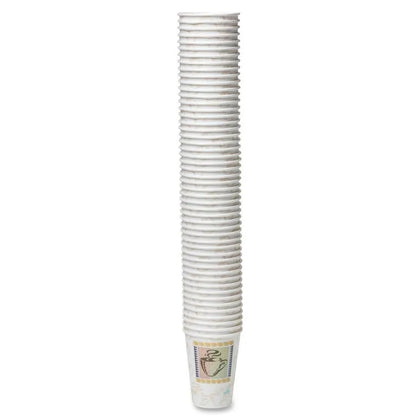 Dixie PerfecTouch 12 oz Coffee Cups - Insulated Paper Hot Drink