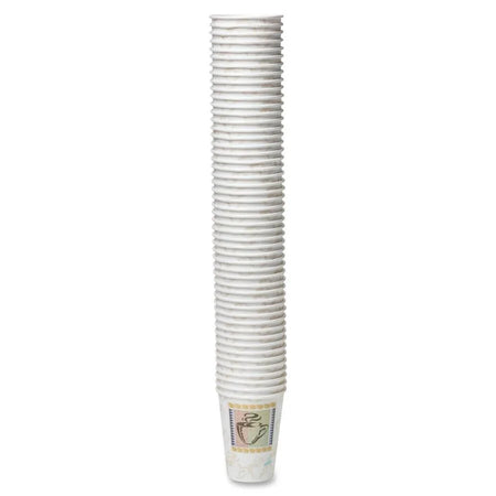 Dixie PerfecTouch 12 oz Coffee Cups - Insulated Paper Hot Drink