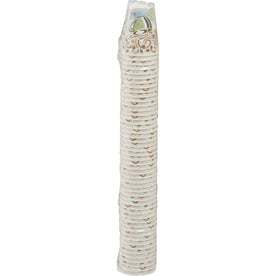 Dixie PerfecTouch 8 oz Coffee Cups: Insulated Paper Hot Drink Cups