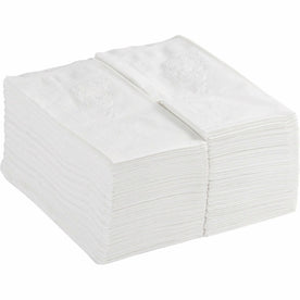 Dixie Scrollwork Pattern Dinner Napkins - 2 Ply - White - 126 / Pack
