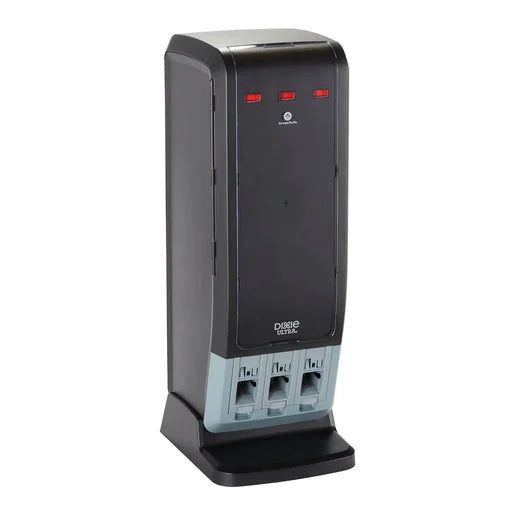 DIXIE ULTRA® SMARTSTOCK® TRI-TOWER CUTLERY DISPENSER: SERIES-T BLACK