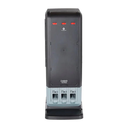 DIXIE ULTRA® SMARTSTOCK® TRI-TOWER CUTLERY DISPENSER: SERIES-T BLACK