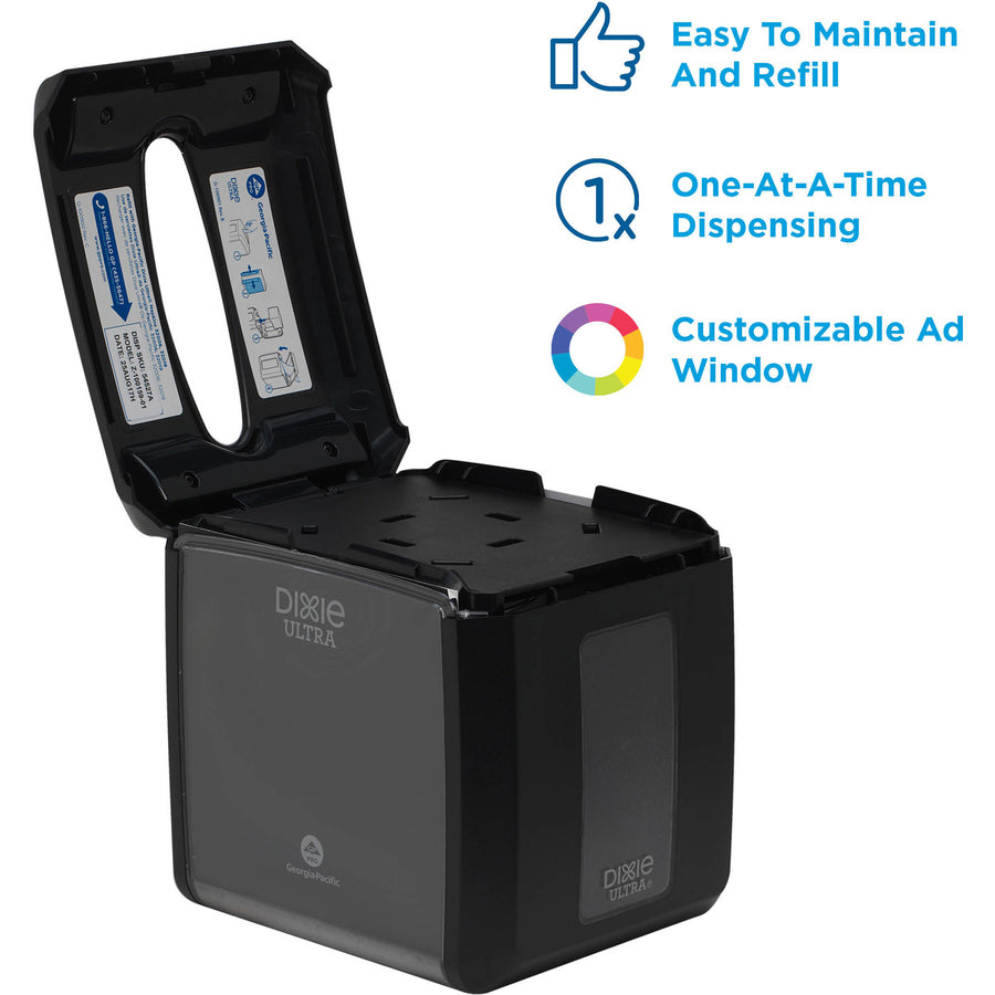 Dixie Ultra® Tabletop Interfold Napkin Dispenser - Interfolded - 275 x - Dispensers