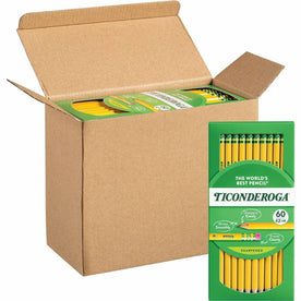 Dixon Soft No. 2 Pencils: Yellow Barrel - 240/Box - Pencils