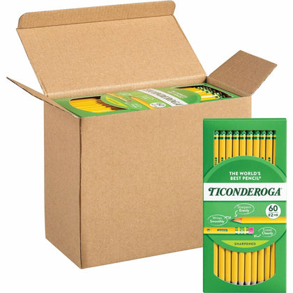 Dixon Soft No. 2 Pencils: Yellow Barrel - 240/Box - Pencils