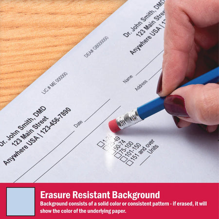 DocuGard Premier Medical Security Paper: Tamper-Resistant Watermarked CMS Approved - Blue 500 Sheets - Paper