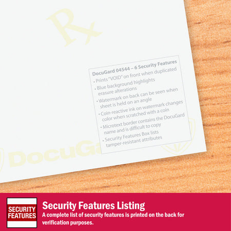 DocuGard Standard 2-part Medical Security Paper - Alternate-Image2