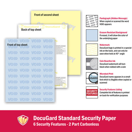 DocuGard Standard 2-part Medical Security Paper - Alternate-Image5