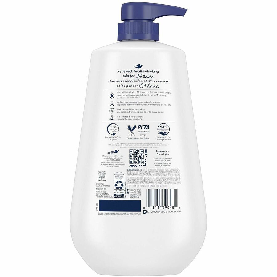 Dove Deep Moisture Body Wash - Rear