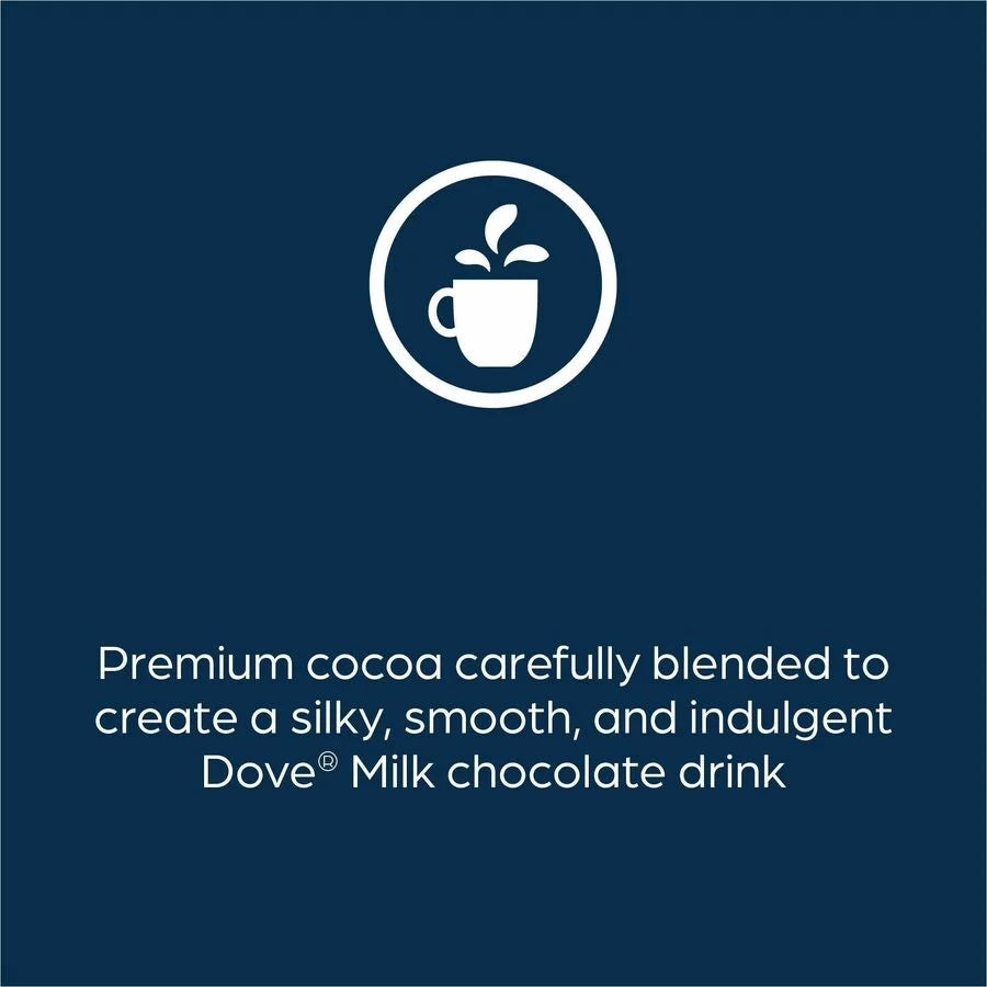 Dove Hot Chocolate Freshpack - 72 / Carton - Chocolate/Cocoa