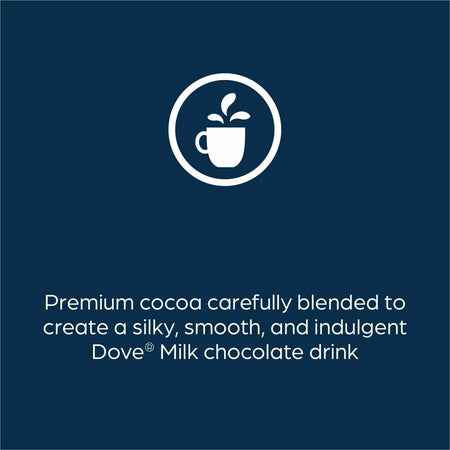 Dove Hot Chocolate Freshpack - 72 / Carton - Chocolate/Cocoa