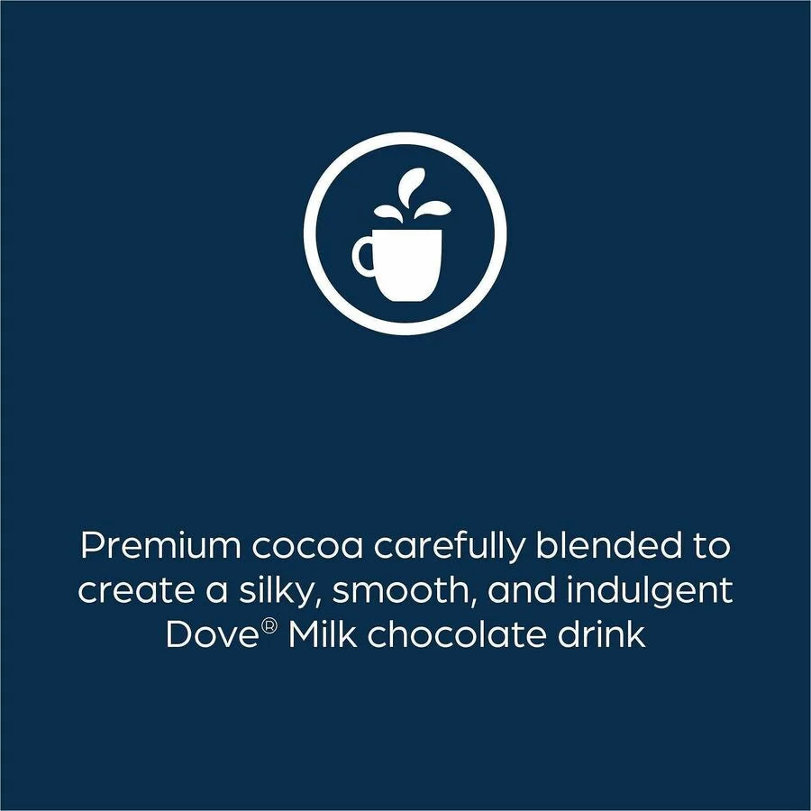 Dove Hot Chocolate Freshpack 0.62 oz 36 / Carton Milk (LAV48720) - Chocolate/Cocoa