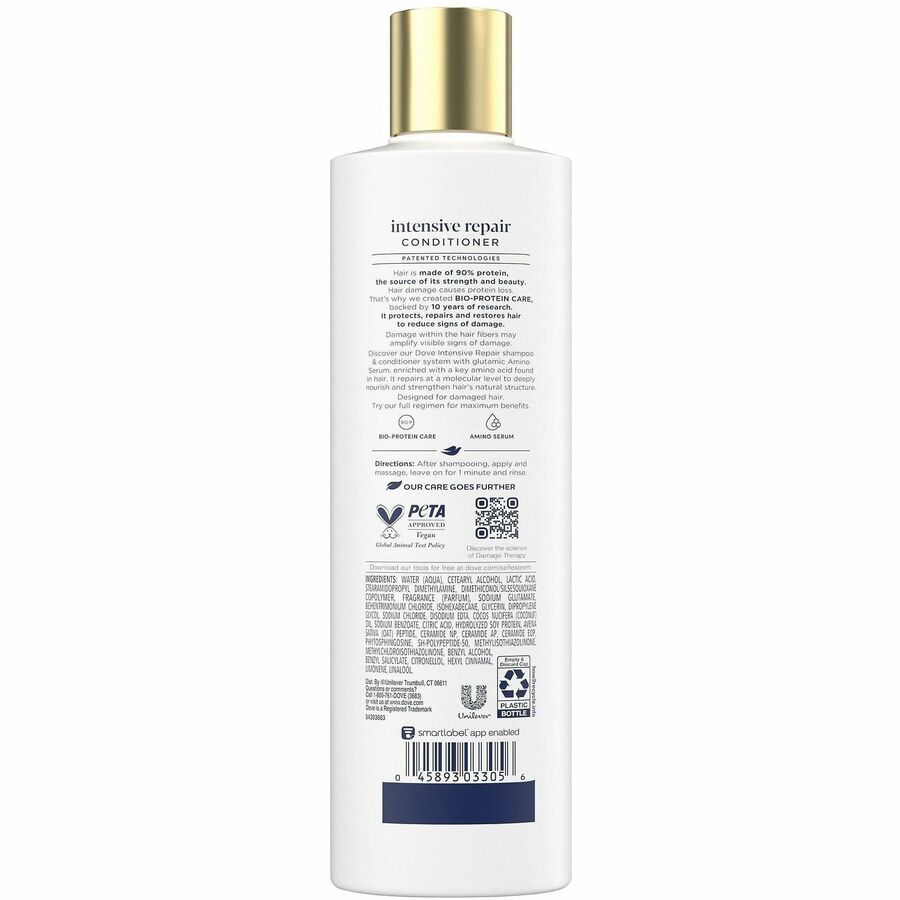 Dove Intensive Repair Hair Conditioner - Rear