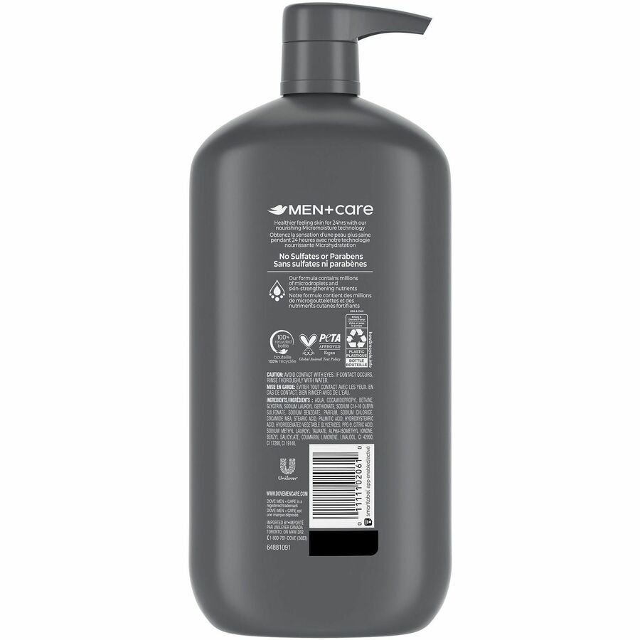 Dove Men+Care Clean Comfort 2-in-1 - Rear