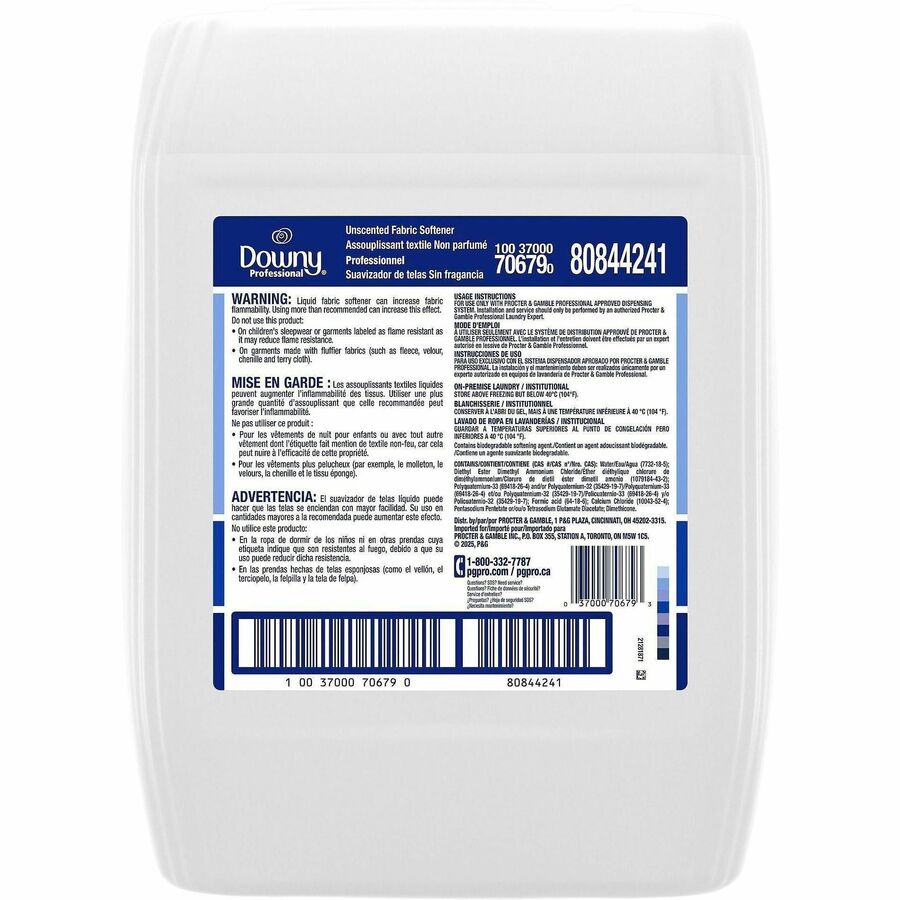 Downy Pro. Fabric Softener - Rear