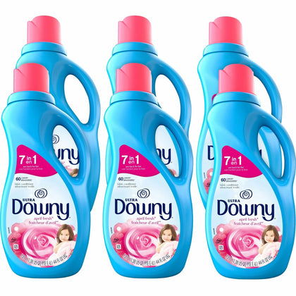 Downy Ultra Fabric Conditioner: April Fresh Scent Long Lasting - 44 fl oz - Laundry Cleaning & Supplies