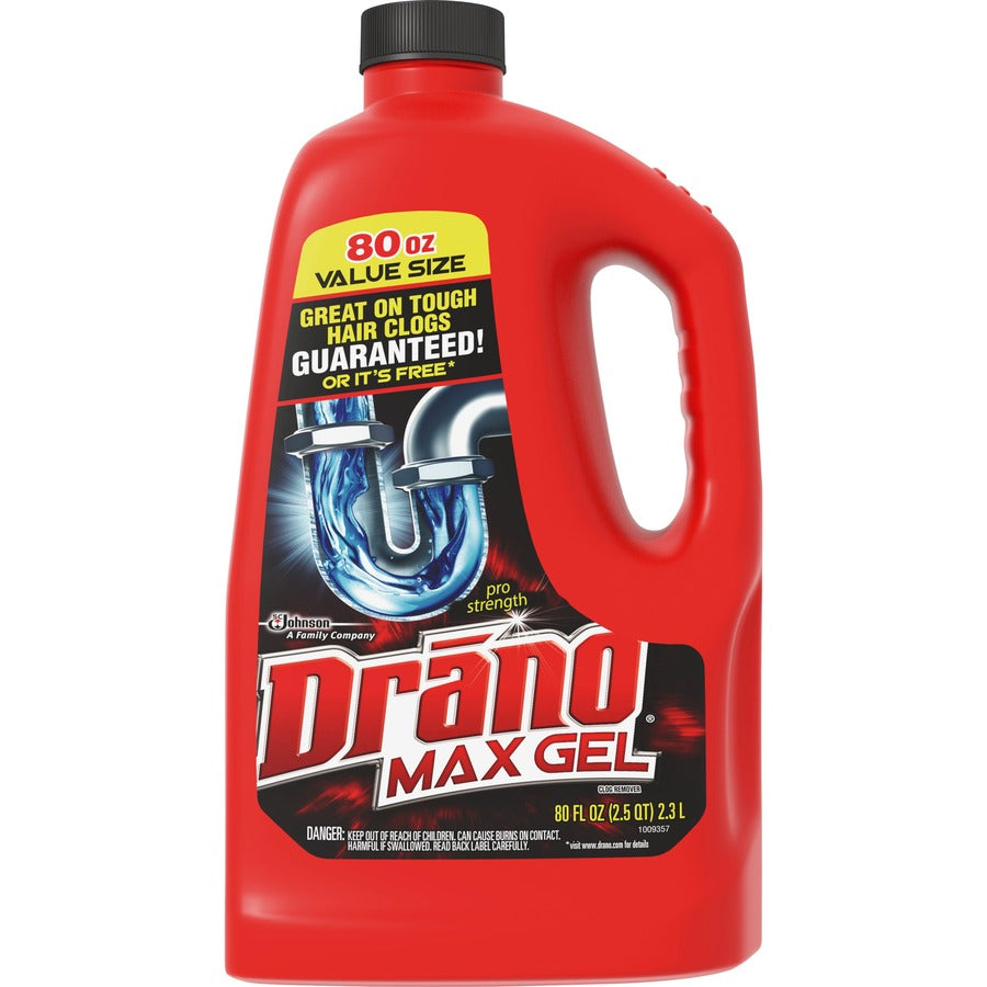 Drano Max Gel Clog Remover - Front