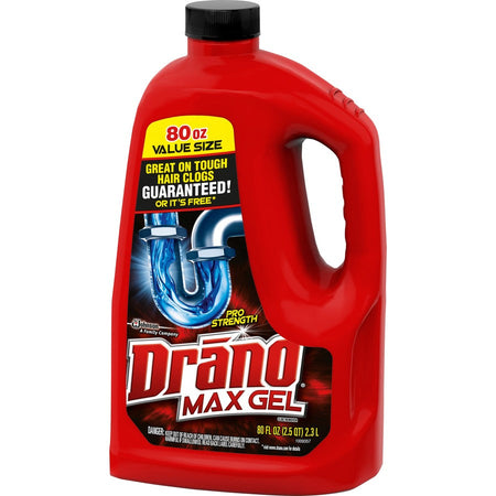 Drano Max Gel Clog Remover - Left