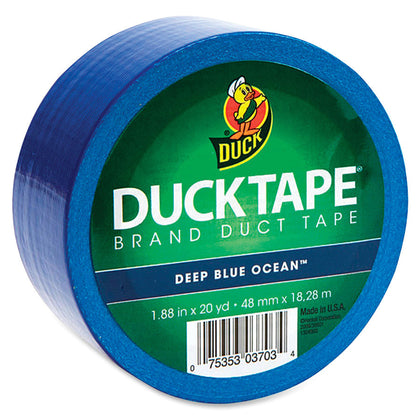 Duck Brand Blue Color Duct Tape - 20 yd x 1.88’’ - Repair Code Pack Craft