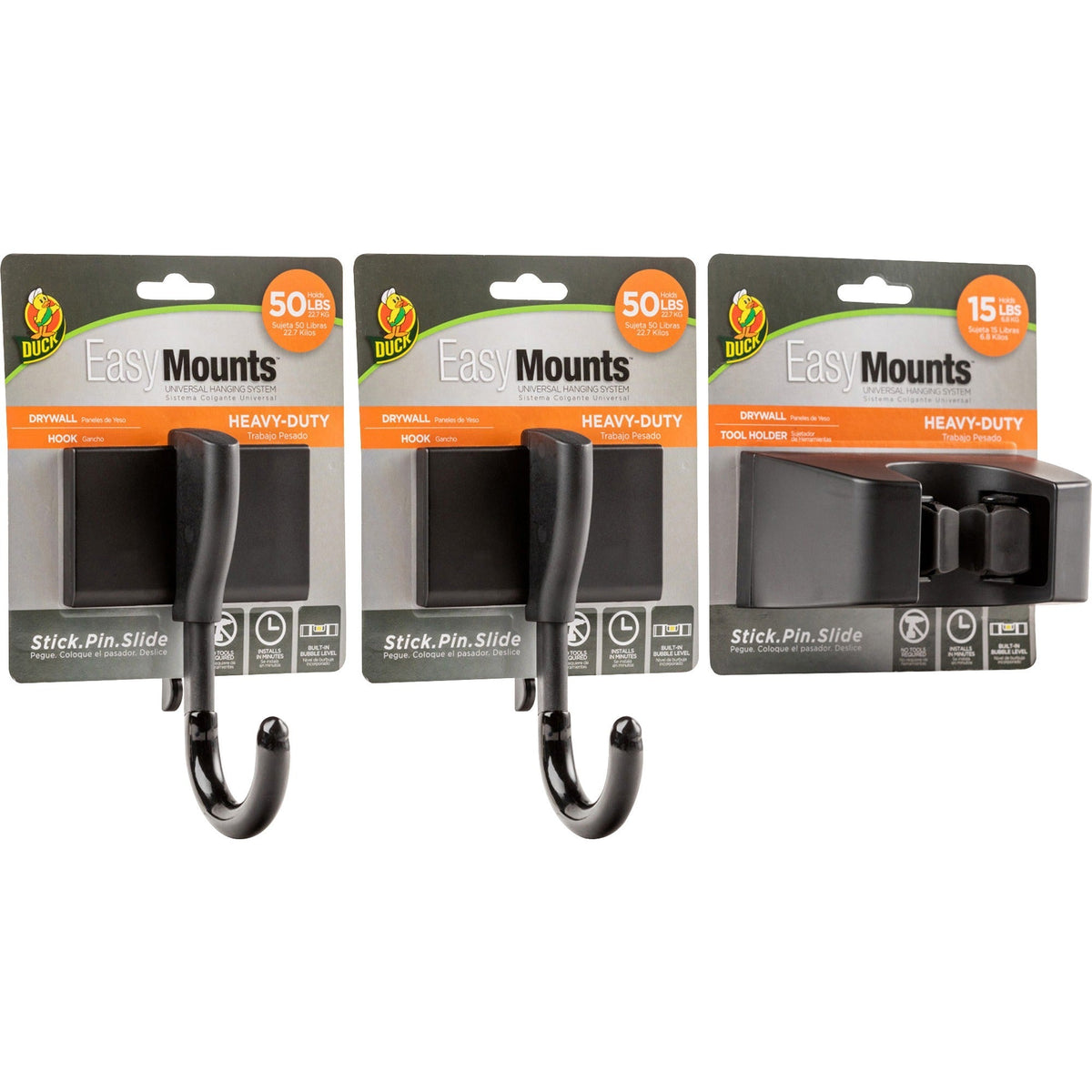 Duck Brand EasyMounts Heavy-Duty Garage Kit - 2000