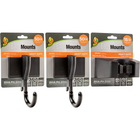 Duck Brand EasyMounts Heavy-Duty Garage Kit - Organize Your Tools with Ease - Cleaning Tool Organizers