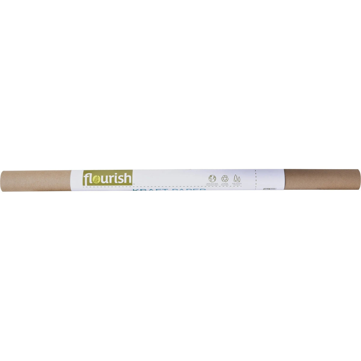 Duck Brand Flourish Recycled Kraft Paper: Scratch-Resistant Durable & Easy to Use - Packing Supplies