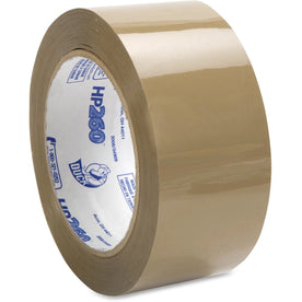 Duck Brand HP260 Packing Tape: Tan 60 yd x 1.88’’ - UV Resistant - For Shipping & - Tape Dispensers