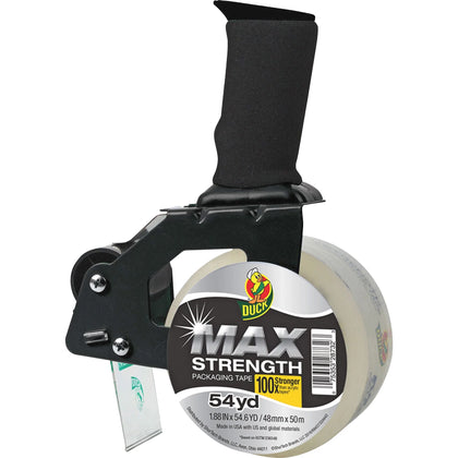 Duck Brand Max Strength Tape Dispenser Gun: Foam Clear - 1 Each - Packing & Dispensers