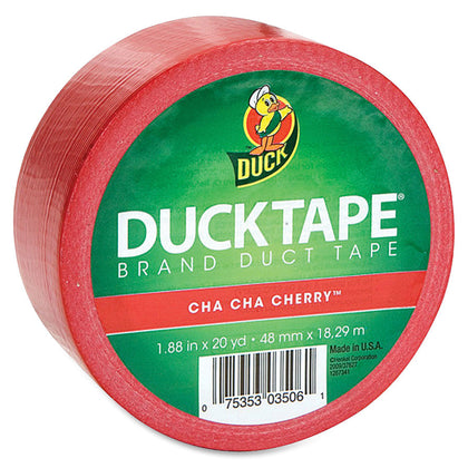 Duck Brand Red Duct Tape - 20 yd x 1.88’’ - Repair Color Code Pack Craft