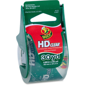 Duck HD Clear Packaging Tape: 29.97 yd x 1.89’’ - Acrylic - 1 Roll - Packing Tape & Dispensers