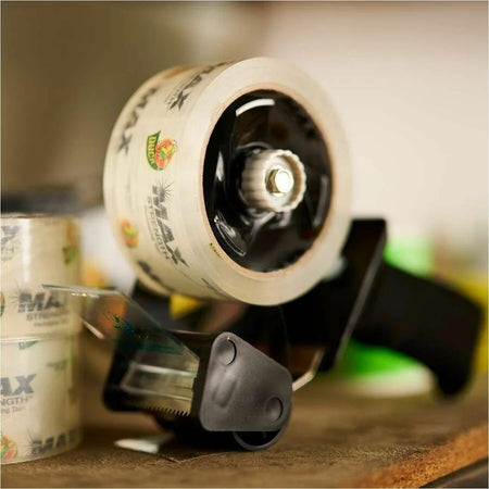 Duck Max Strength Packaging Tape: Clear Damage Resistant - 24 Pack - Packing Tape & Dispensers