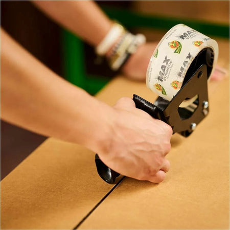 Duck Max Strength Packaging Tape: Clear Damage Resistant - 24 Pack - Packing Tape & Dispensers