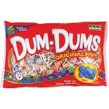 Dum Pops Original Candy Variety Pack - 300 Count Gluten-Free Bag - Sweets