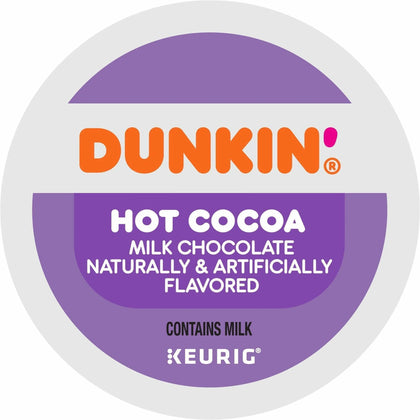 Dunkin’ Milk Chocolate Hot Cocoa: Rich & Creamy Delight - Chocolate/Cocoa
