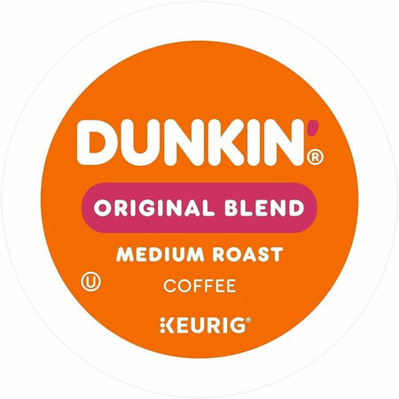 Dunkin’® K-Cup Original Blend Coffee - Compatible with Keurig Brewer - Medium - 0.3 oz Per Box - 22