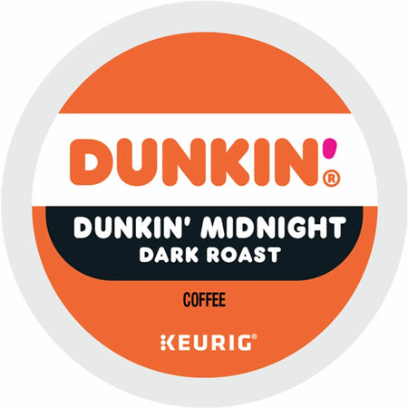 Dunkin’® Midnight Coffee K-Cups - Dark Roast - 22/Box