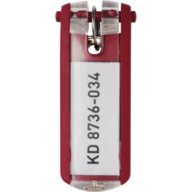 DURABLE 54-Key Brushed Aluminum Cabinet: Secure Storage Solution - Key Boxes &